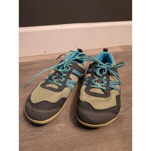 Xero Shoes Ipari Prio Womens 10 Barefoot Running Shoes Grey Lt Green Minimalist